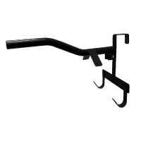 Tragbarer Sattelhalter Hippotonic Schwarz