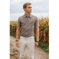 Polo Equithème Eric Maulwurf Braun