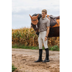 Polo Equithème Eric Maulwurf Braun