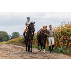 Polo Equithème Eric Maulwurf Braun