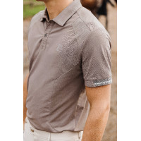 Polo Equithème Eric Marineblau