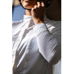 Reitbluse Equithème Julia Weiß Wei&szlig;