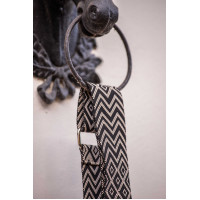 Schulterriemen Pénélope Schwarz / Ecru