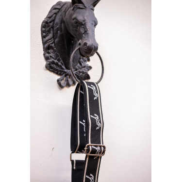 Schulterriemen Pénélope Logo Schwarz / Ecru Schulterriemen Pénélope Logo Schwarz / Ecru