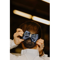 Haarnetz-Haarspange Equithème Strass Marineblau Haarnetz-Haarspange Equithème Strass Marineblau