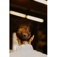 Haarnetz für Haare Equithème Filet Blond