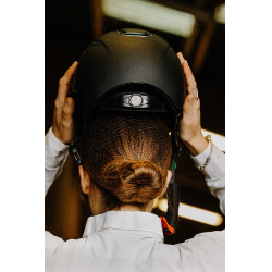 Haarnetz für Haare Equithème Filet Braun