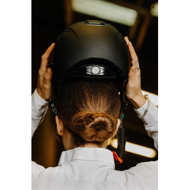 Haarnetz für Haare Equithème Filet Braun