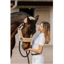 Polo Mesh Equithème Betty Weiß Wei&szlig;