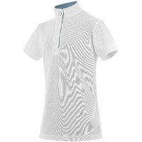 Polo Mesh Equithème Betty Weiß Weiß Polo Mesh Equithème Betty Weiß Weiß