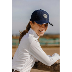 Polo Mesh Equithème Buffy Weiß Wei&szlig;