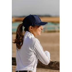 Polo Mesh Equithème Buffy Weiß Wei&szlig;