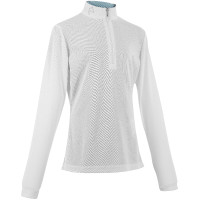 Polo Mesh Equithème Buffy Weiß Wei&szlig;
