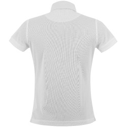 Polo Mesh Equithème Edy Weiß Wei&szlig;