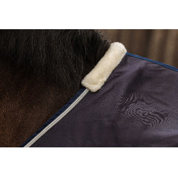 Hemd Equithème Vague Marineblau