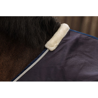 Hemd Equithème Vague Marineblau