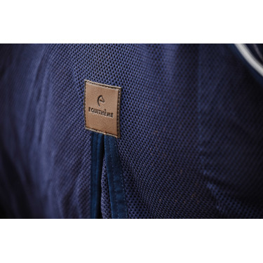 Unisex-Hemd Equithème Marineblau Unisex-Hemd Equithème Marineblau