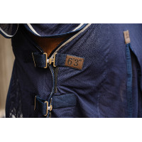 Unisex-Hemd Equithème Marineblau Unisex-Hemd Equithème Marineblau