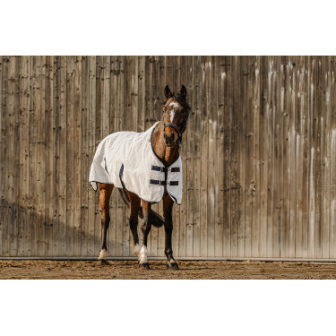 PVC-Hemd Equithème Anti-UV Weiß Wei&szlig;