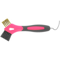 Hufkratzer mit Metallbürste Hippotonic 3 in 1 Pink Rosa Hufkratzer mit Metallbürste Hippotonic 3 in 1 Pink Rosa
