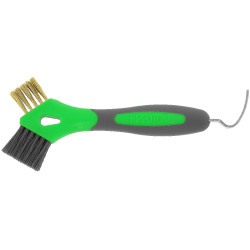 Hufkratzer mit Metallbürste Hippotonic 3 in 1 Grün Gr&uuml;n