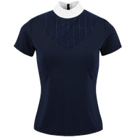 Polo Equithème Funza Kurzarm Weiß Wei&szlig;