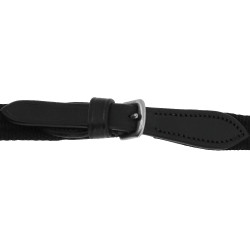 Zügel Gurte Eric Thomas 16mm Schwarz