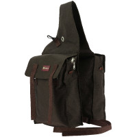 Doppeltasche mit Klappen Randol's Braun Doppeltasche mit Klappen Randol's Braun