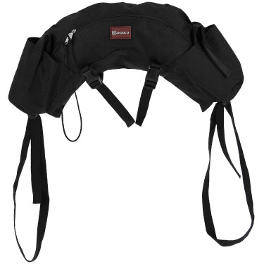 Randol's Banane-Satteltasche Schwarz Randol's Banane-Satteltasche Schwarz