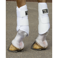 Gamaschen 3D Mesh Back On Track Weiß Weiß