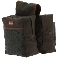 Randol's Western-Doppeltasche Braun