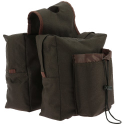 Randol's Western-Doppeltasche Braun