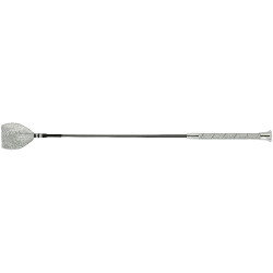 Chicote Whip & Go Strassy Silberfarben Grau