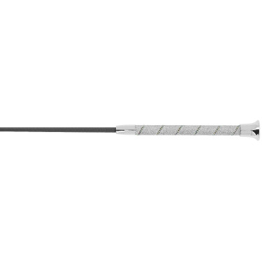 Chicote Whip & Go Strassy Silberfarben Grau