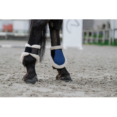 Fesselkopfgamaschen EQUITHÈME Boa Marine Marineblau