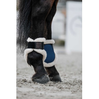 Fesselkopfgamaschen EQUITHÈME Boa Schwarz