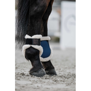 Fesselkopfgamaschen EQUITHÈME Boa Marine Marineblau