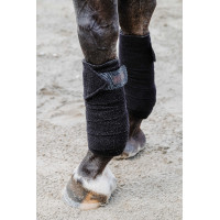 Equithème Polo-Bandagen im 4er-Set Schwarz