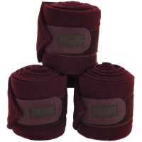 Equithème Polo-Bandagen im 4er-Set Schwarz