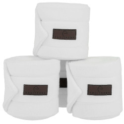 Equithème Polo-Bandagen im 4er-Set Weiß Wei&szlig;