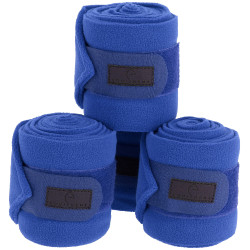 Equithème Polo-Bandagen im 4er-Set Königsblau