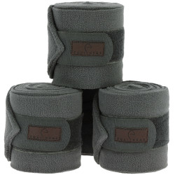 Equithème Polo-Bandagen im 4er-Set Grau