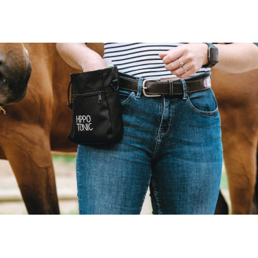 Reißverschlusstasche für Belohnungen Hippotonic Schwarz