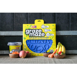 Likit Leckmatte Graze Maze Blau