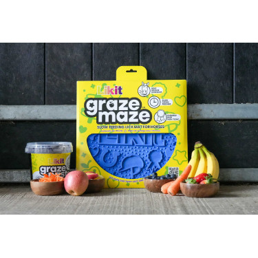 Likit Leckmatte Graze Maze Blau
