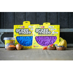 Likit Leckmatte Graze Maze Blau