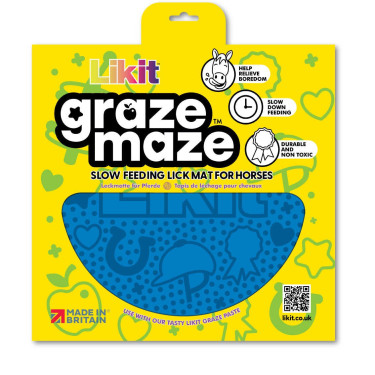 Likit Leckmatte Graze Maze Blau
