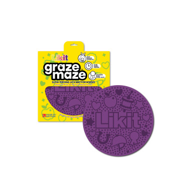 Likit Leckmatte Graze Maze Violett Lila