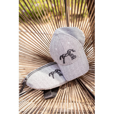 Penelope Naomi Chevron Kappe Schwarz Penelope Naomi Chevron Kappe Schwarz