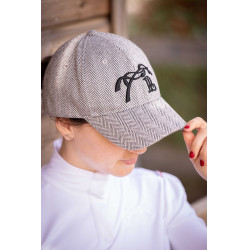 Penelope Naomi Chevron Kappe Schwarz Penelope Naomi Chevron Kappe Schwarz